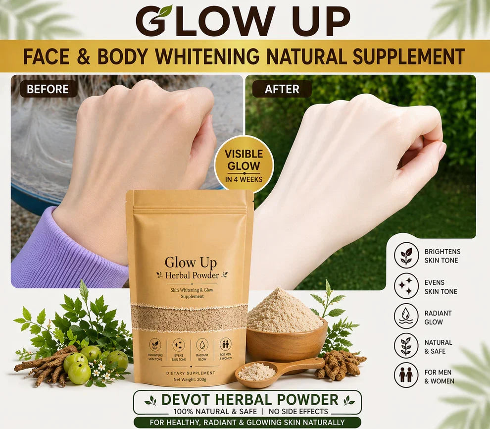 Bari Eid Bari Sale - Glow up Herbal Powder - 50% off