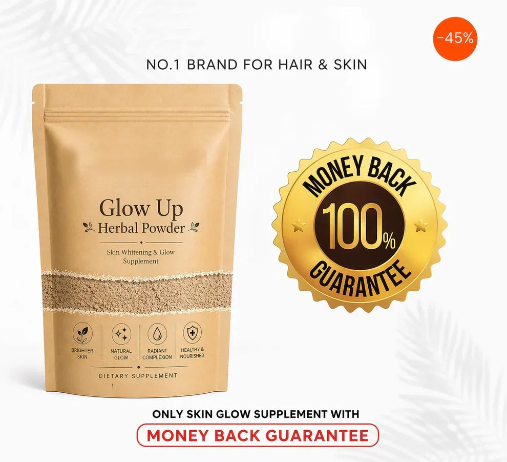 Bari Eid Bari Sale - Glow up Herbal Powder - 50% off